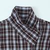 TAOP&ZA Women's Plaid Stand Collar Double-Breasted Shirt - Spring 2026 Trend