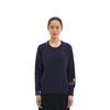 Uniqlo × Anya Hindmarch Collaboration FW23 Premium Lambswool Crewneck Sweater Women sweater Navy-Blue 468868-69