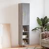 Highboard Gray Sonoma 34.5 x 34 x 180 cm Particleboard