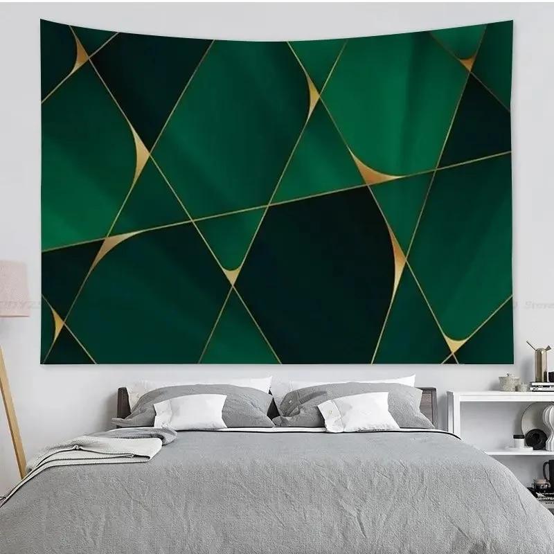 Geometric Pattern Colorful Tapestry Office Living Room Tapestry Home Wall Decoration Tapestry