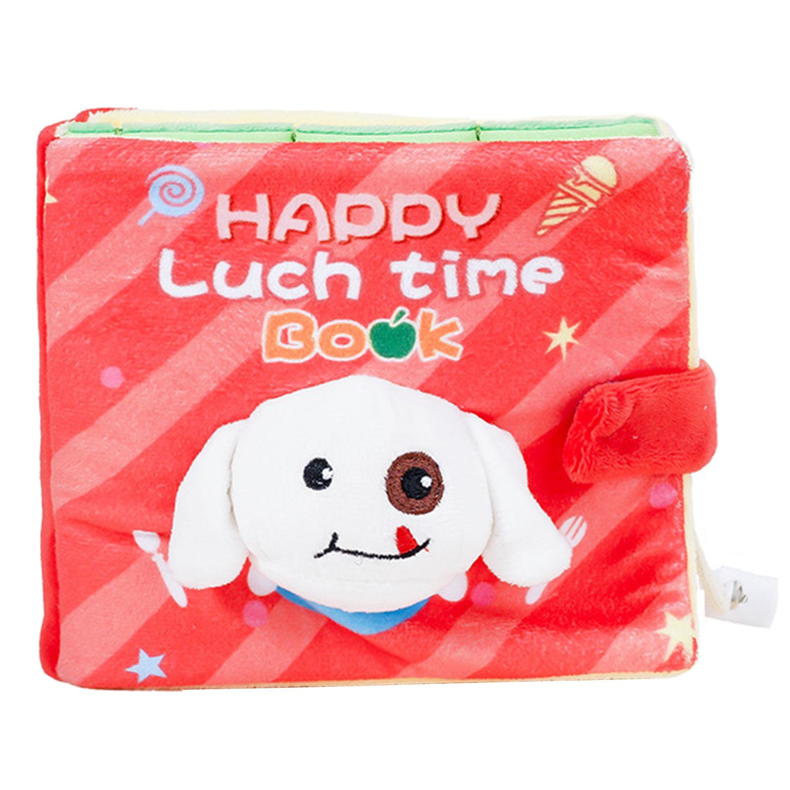 

Игрушка-головоломка для собак, плюшевая книга для нюхательных зубов, подарок для скуки, мягкая игрушка-пищалка для собак мелких пород