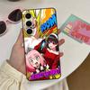 Classic Anime Spy X Family Phone Case For Samsung S 24 Fe 25 Ultra Plus 20 Lite 21 30 22 23 24 22 Ultra 5G Fundas