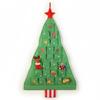 Xmas Tree Empty Cloth Ornaments with Pockets Natural Hanging Storage Bag Reusable Household Festival Decorations for Home Decor