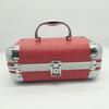 Aluminum Alloy Portable Cosmetic & Jewelry Case with Mirror