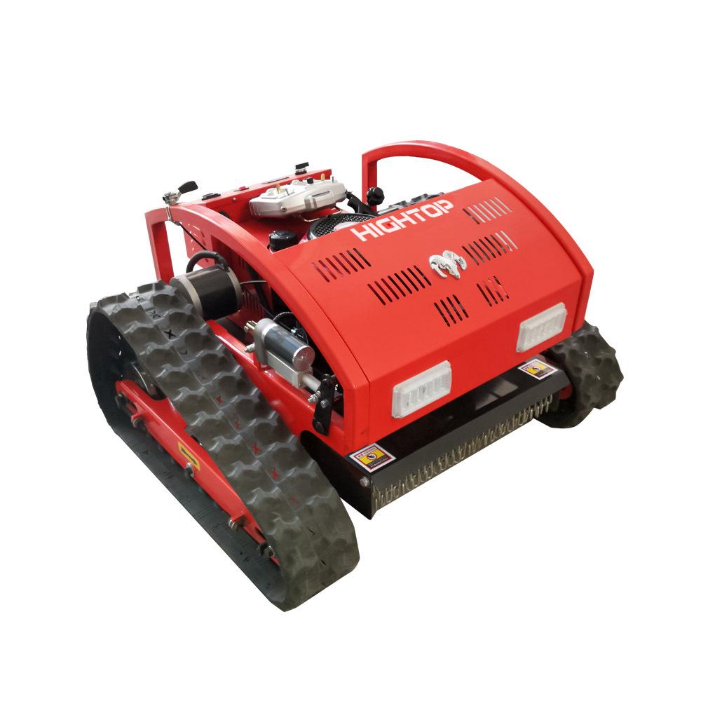 Remote Control Crawler Slope Mower: Four-Stroke Lawn Trimming & Weeding Machine