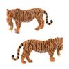 Realistic Pvc Wild Animal Model Set Featuring Forest Tiger Ideal For Children Toys