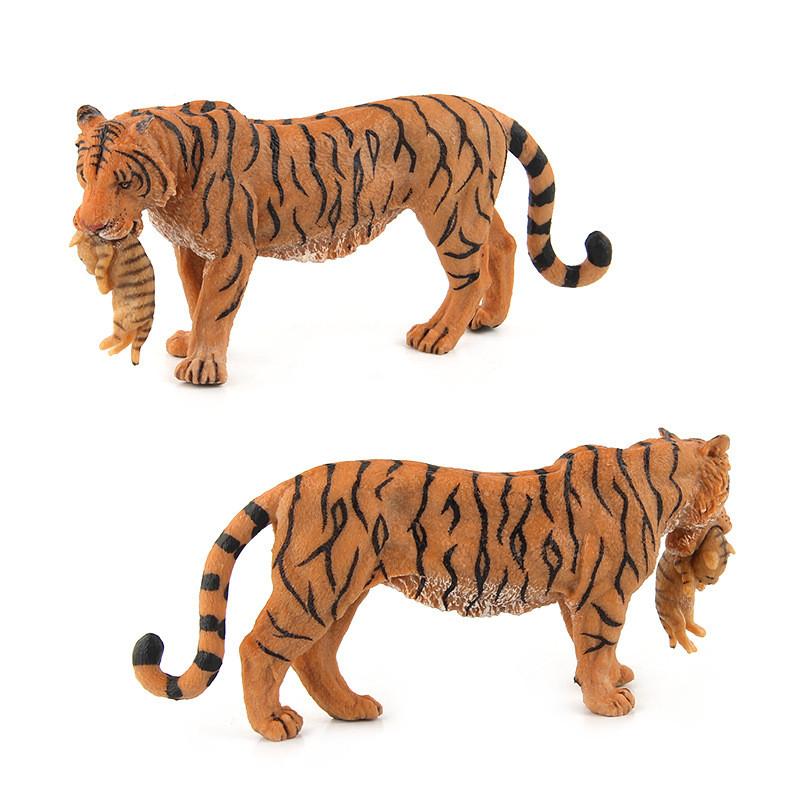 High Quality Pvc Jungle Tiger Animal Model Perfect For Kids Educational Playtime