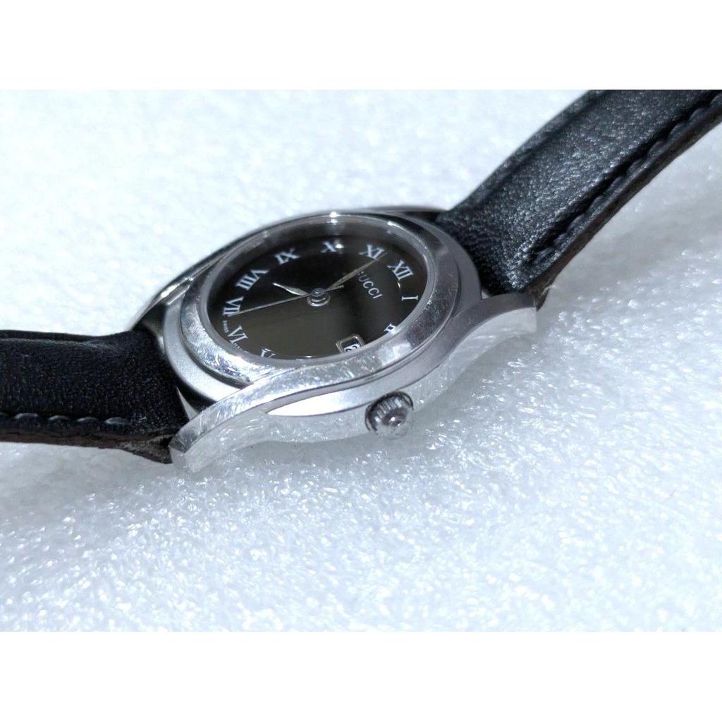 Used GUCCI Gucci 5500L watch date quartz black working item