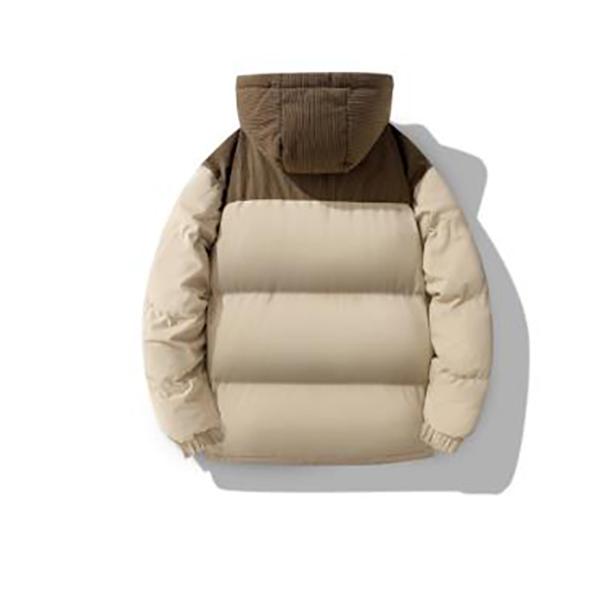 Thickened Jacket for Men Winter Windproof Warm Hooded Coat Couple Casual Wear Chinese Brand Outerwear