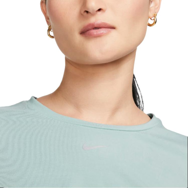 New Nike Crop Tops Women's Mineral DD4922-309