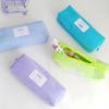 Candy Color Pen Bag Corduroy Pen Case Large Capacity Pencil Bag Japanese Styles Pencil Case School Office Supplies