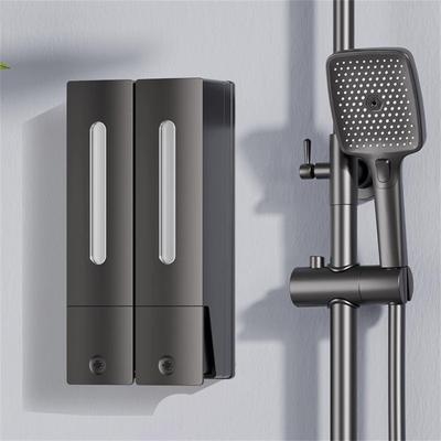 For Shower Gel and Shampoo Dispenser 400ML Wall Mounted with Anti Slip Pump