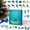 Christmas Advent Calendar with 24 Christmas Tree Ornaments Advent Countdown Calendar for Ocean Themed Holiday Surprises Gift