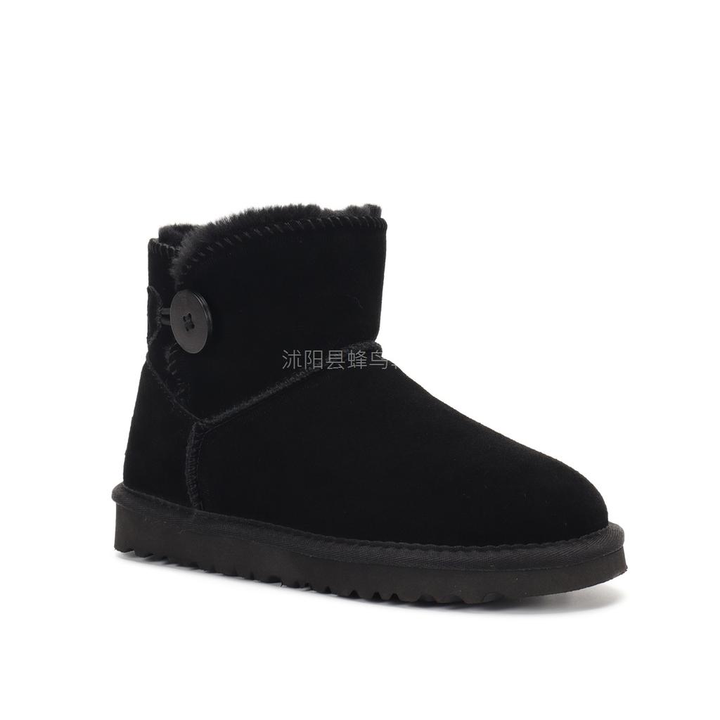 3352 Button Snow Boots Snow Shoes Cotton Boots Shoes TUGGY