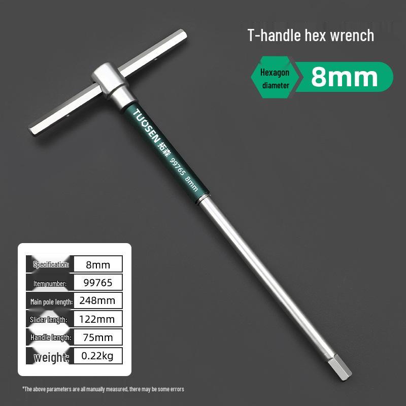 Tuosen T-Type Sliding Hexagon Wrench and Screwdriver Set
