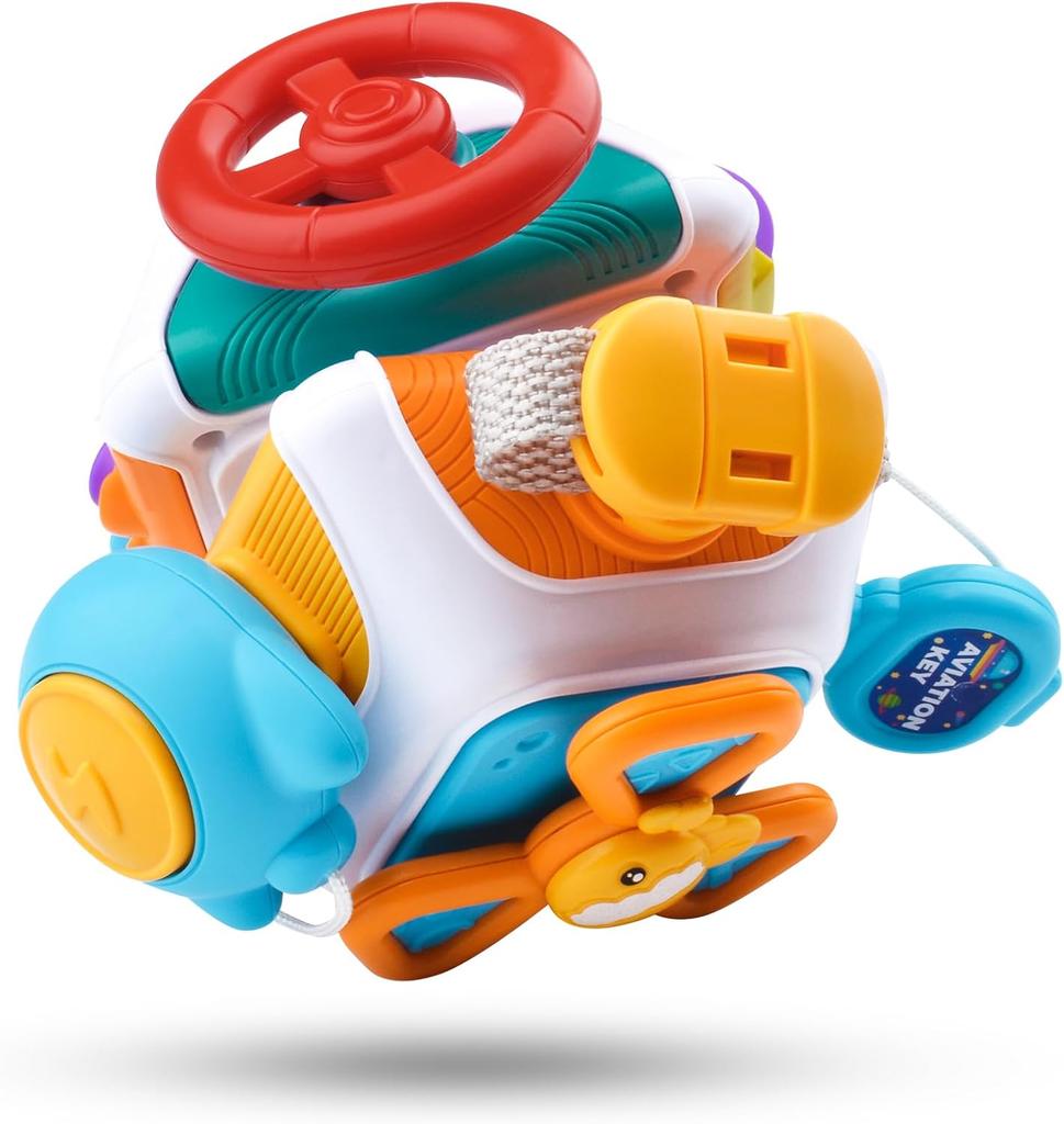 Montessori Toys for 1 2 3 4 5 Year Old Boy Girls Busy Cube Sensory Toddler Toys Age