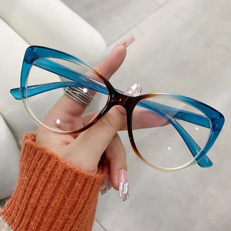 Women'S Fashion Elliptical Frame Rivet Decorative Sunglasses Men'S Driving Sunscreen Uv400 Glasses Retro Small Frame Sun Glasses