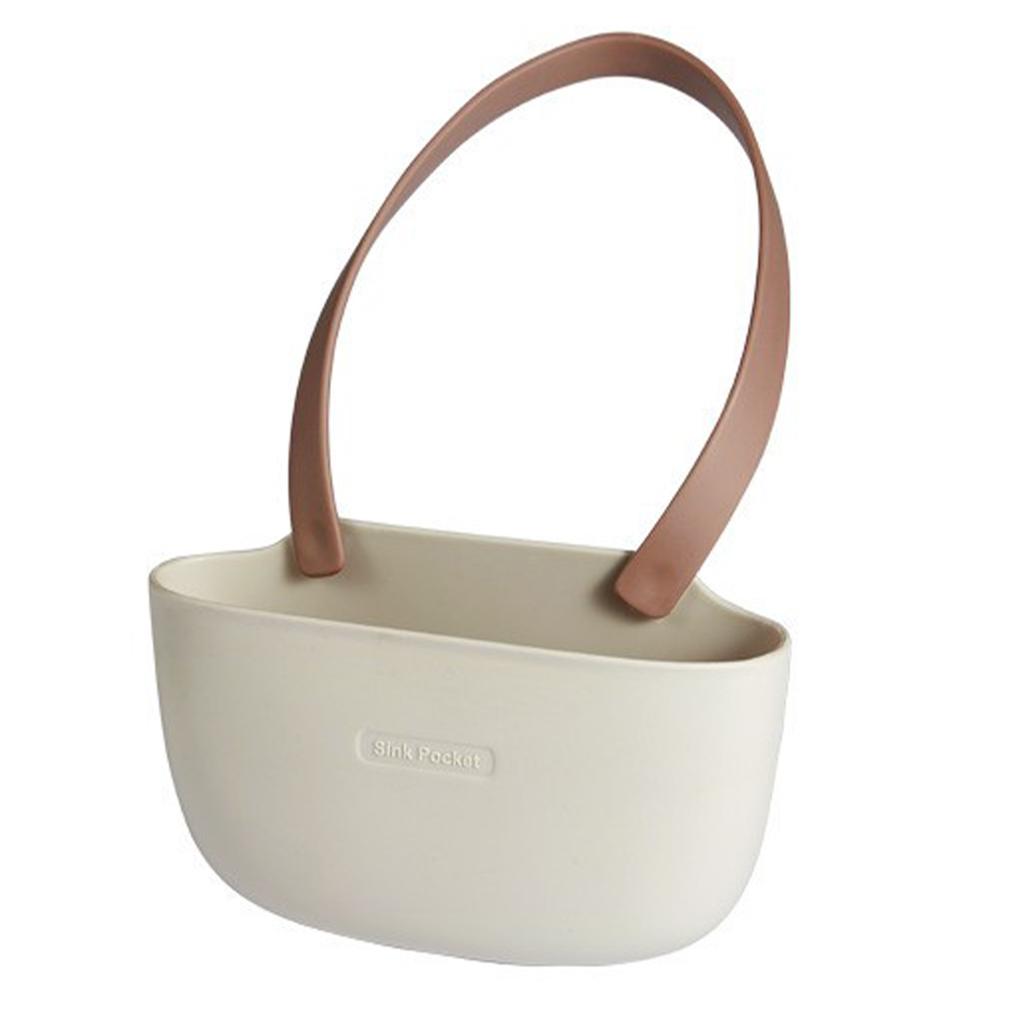 Kitchen Sink Sponges Soap Holder Sink Draining Hanging Basket  Storage Drying Rack Accessories Organizer