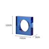 Colorful Geometric Crystal Arch Ornaments Transparent Geometric Square Crystal Statue Desk Decoration Glass Crafts Sculpture