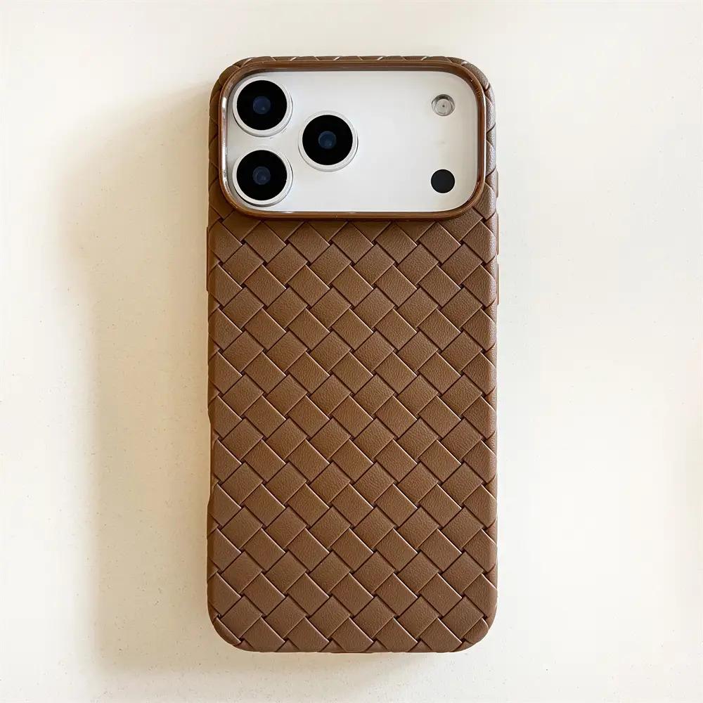 High-End Woven Texture Heat Dissipation Suitable for Apple iPhone 17 Pro/17 Air,iPhone 17 Pro Max Silicone Soft Shell Ultra-Thin