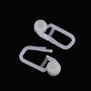 50Pcs Curtain Hanging Ring Track Hooks Universal Bed Window Shades Roller Hangers Blind Sliding Curtain Hooks Accessories
