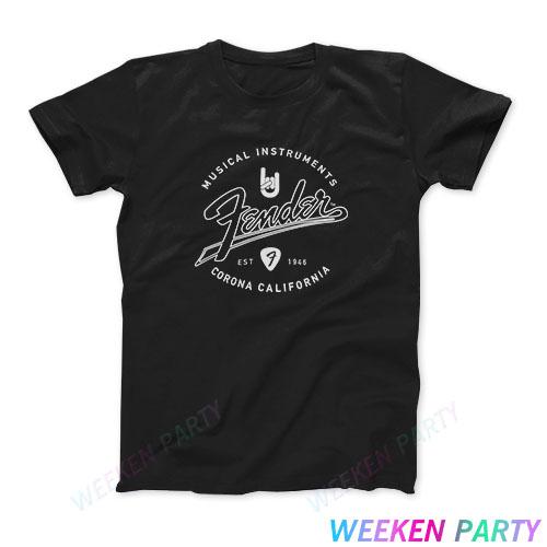 2025 T-shirts Are Selling Well In Summer Fender Guitar Original Telecaster Since 1951 Instrument Pure Cotton T-shirt