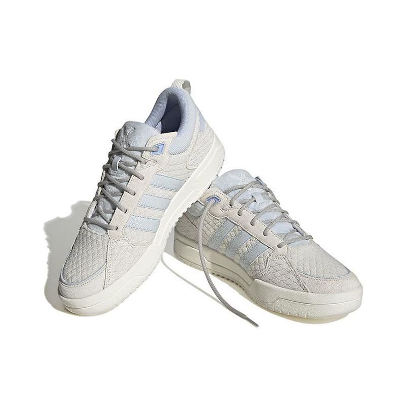 Adidas Neo 100Db Trendy Casual Low-Top Skate Shoes Unisex Sneakers Gray Blue GZ2582