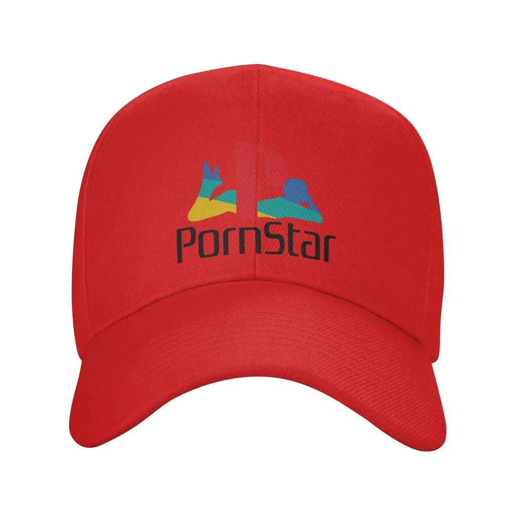 Unisex Baseball Hats Ps Pron Star White Outdoor Streetwear Summer Sports Baseball Caps Hip Hop Cap Casquette Hats