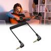 3.5mm Spring Loaded Sound Cable Adjustable Length 3 Section To 3 Section/4 Section Design Universal Compatibility