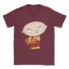 Harajuku T-Shirt Strand P-Peter Griffins Mode T-Shirts Baumwoll-T-Shirt für Mann Y2K Retro Bedruckte Kurzarm Kleidung