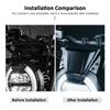 New Motorcycle Windscreen Windshield Fly Wind Deflector Screen Black Kit For Honda CB 650R CB650R CB 650 R 2019-2023