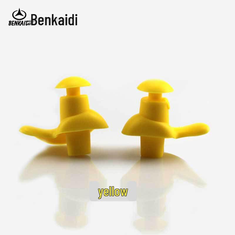 Ultra-Soft Silicone Spiral Swimming Earplugs with Noise Reduction and Waterproof Protection