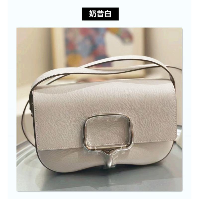 

New women s palm pattern leather hip bag single shoulder crossbody versatile saddle bag horizontal honey hip butt bag