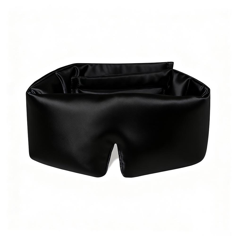 Imitation Silk Sleep Mask Breathable Eyeshade Eye Cover Sleeping Mask  Travel