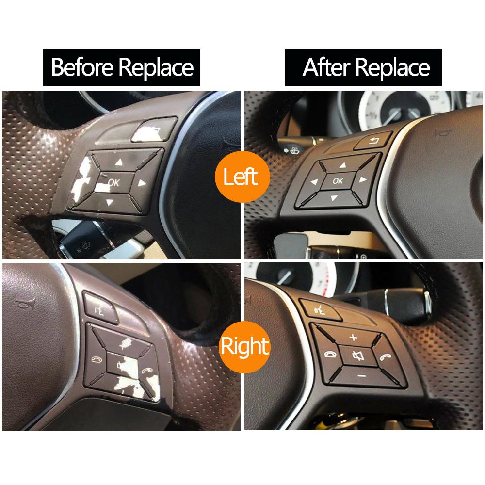 Steering Wheel Switch Button Keys For BENZ A B C E GLA GLK ML GL GLS Class W204 X204 W212 W218 W156 W176 W117 W172 W246 W166