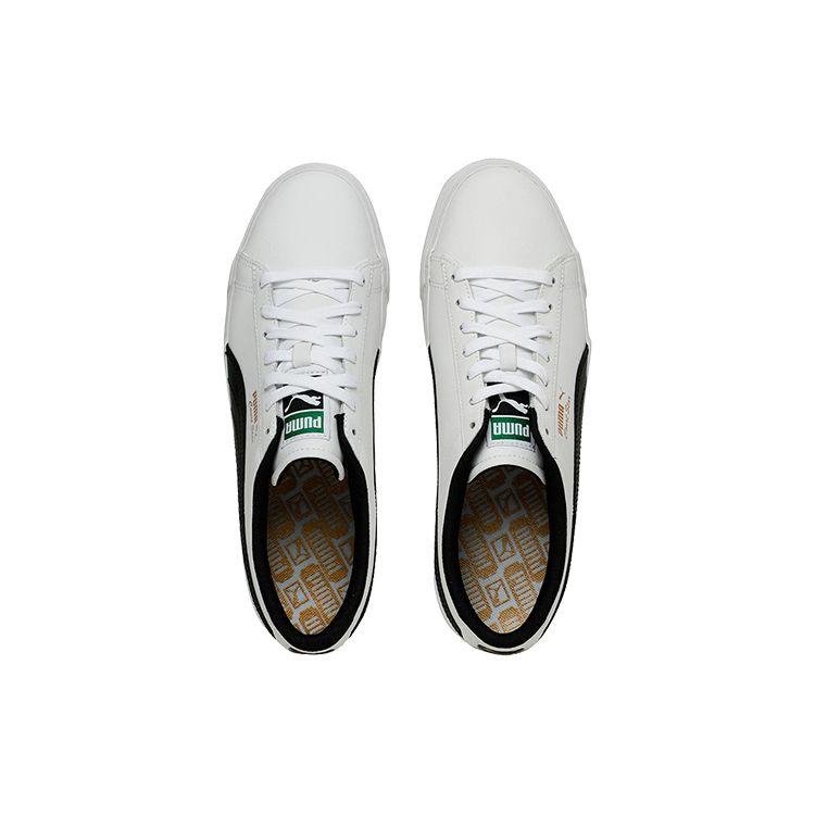 Puma Court Star Vulc Fs Sports Low-Top Skate Shoes Unisex Sneakers White Black 369287-02