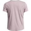 Under Armour Vanish Elite Vent Breathable Loose Casual Solid Color Crew Neck Short Sleeve T-Shirt Women T-Shirts Fatigue-Gray 1386400-015