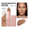 Xiaomi Cream Bronzer Stick and Contour Stick Bronzing Contouring Instant Highlights Dark Circles Face Contour Facial Foundation Makeup