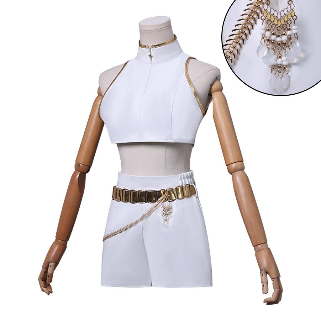 Dámský anime kostým pro hraní rolí, jevištní vystoupení, uniforma, deluxe halloweenský kostým