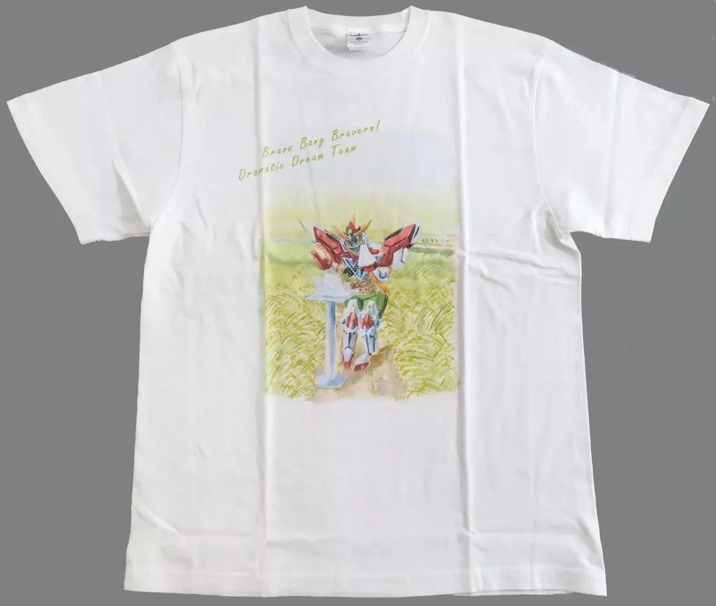 Brave Bang Yuki Bakuhatsu White T T-Shirt L Size DDT Pro Wrestling Pop Up Store L