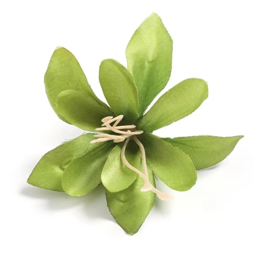 10Pcs Silk Artificial Lily Flower DIY Bouquet Handmade Fake Flowers Materials Silk Artificial Flowers Head