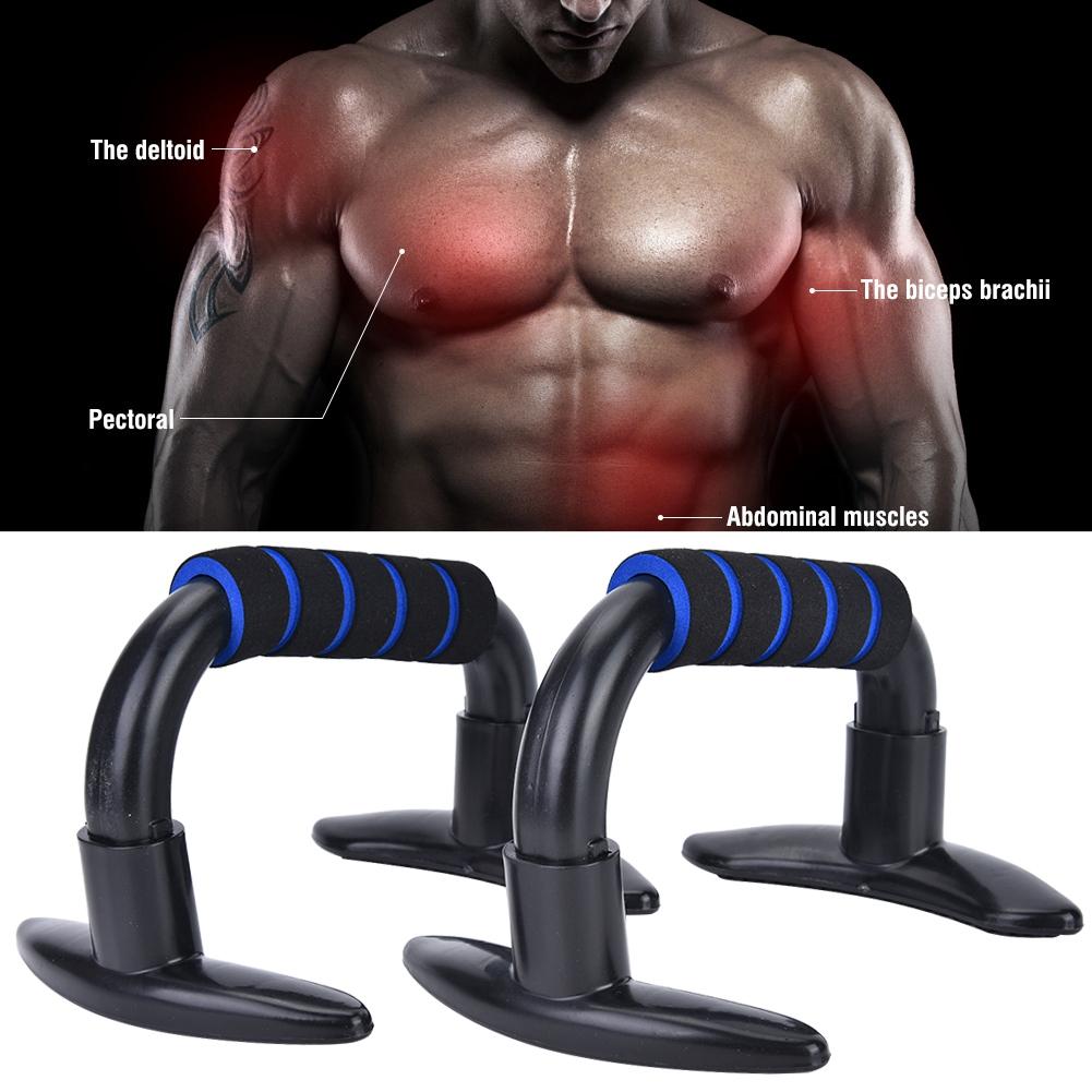 1 Pcs Pushup Stand Bar for Fitness Sports Equipment for Exercise Body Building(blue)