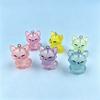 10Pcs Glow In The Dark Fox Charms, Resin Pendants for DIY Keychain Earrings Jewelry Making Findings