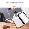 Large Capacity Stainless Steel Whistling Kettle for Induction & Gas Stoves