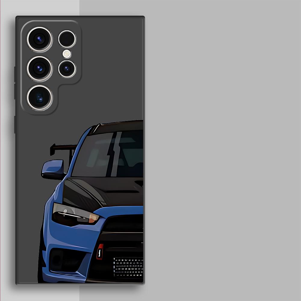Sports-Car Phone Case for Samsung Galaxy S25 S24 Ultra S23 FE S22 S23 S20 Plus S21 S20 FE Soft Cover