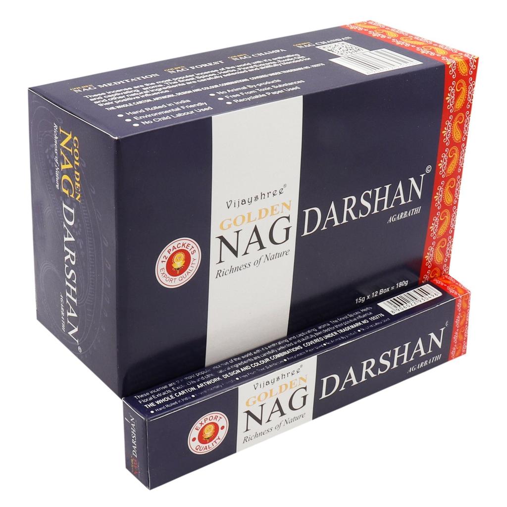 Incense Golden Nag 15g Darshan