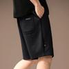 High-end American Heavy Sports and Leisure Shorts Men's Summer New Breathable Straight Splicing Wide-leg Five-point Pants