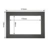 Universal 7 Inch 2Din Stereo Car Audio Frame Auto Radio Android Player Refit Decorative Framework Fascia Installation Accessory