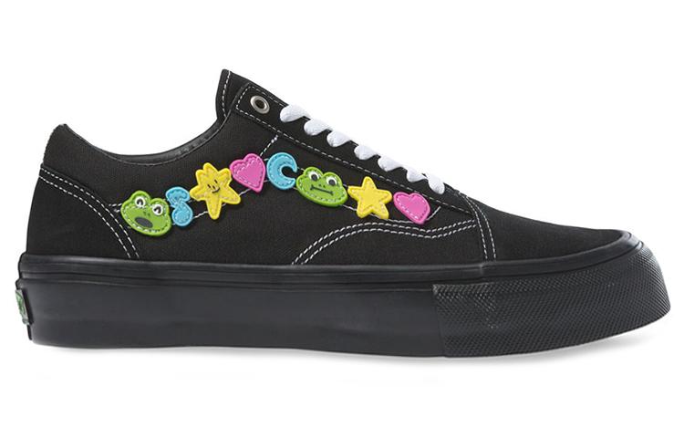 Old Skool Frog Skateboards x Skate Vans 'Black' VN0A5HF33LT