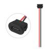20/10/4/2pcs Type C Charger Plug Socket Connector Jack Female  USB-C with Card Buckle 3A High Current Fast Charging Jack Port
